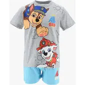 Ryhmä Hau T-Shirt Und Shorts Set, Hellgrau, 104-110