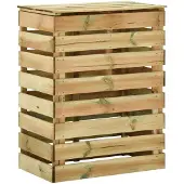 vidaXL Schiebetür ORKDAL Natur 83 x 232 cm Massives Kiefernholz