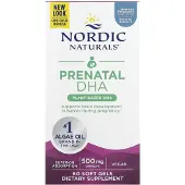 Nordic Naturals Prenatales DHA auf Pflanzenbasis, 60 Weichkapseln