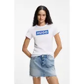 HUGO Classic 10258021 Blue Kurzarm-t-shirt