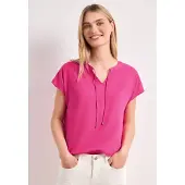 Street One Kurzarmbluse Sommerbluse aus Viskose