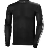 Helly Hansen Dry Stripe Crew, Herren, schwarz