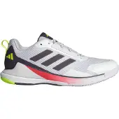 Adidas Novaflight 2 Indoor Cloud White Aurora Met. Aurora Plum - EU 48
