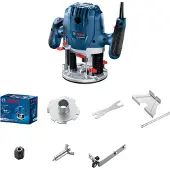 Bosch GOF 130, Schwarz, Blau, 28000 RPM, 11000 RPM, 5,5 cm, 97 dB, 86 dB