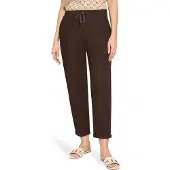 Cartoon Hose Lässig Mid Waist mit Gummizug, Schrittlänge 72 cm, Fussweite 34 cm