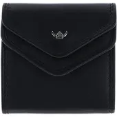 Golden Head Leder Geldbörse Polo Damen-Minischeintasche 1005 Schwarz