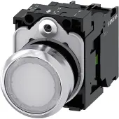 Siemens Drucktaster 1f ws rnd Ř22mm 1S 3SU1156-0AB60-1BA0