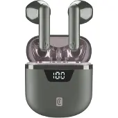 Cellularline SEEK PRO, True Wireless Stereo (TWS), Anrufe/Musik, 85 g, Kopfhörer, Grau