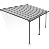 Canopia Aluminium Terrassenüberdachung Olympia Anthrazit 300x619x305 cm