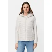 Camel active teXXXactive Blouson mit verstellbarer Kapuze in Perlweiß | Gr.: 40