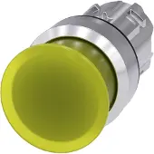 Siemens Frontelement für Not-Aus Ř22mm ge rnd 3SU1051-1AD30-0AA0