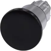 Siemens Frontelement für Not-Aus Ř22mm sw rnd 3SU1050-1ED10-0AA0