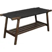 Dutchbone Bench Kintaro Walnut
