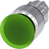 Siemens Frontelement für Not-Aus Ř22mm gn rnd 3SU1051-1AA40-0AA0