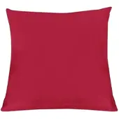 Formesse Bella Donna Jersey Kissenbezug ca. 80x80 cm | carminrot - rot