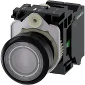 Siemens Drucktaster 1f kl rnd Ř22mm 1S 3SU1103-0AB70-3BA0