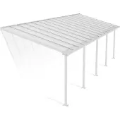 Canopia Aluminium Terrassenüberdachung Olympia Weiß 295x924x305 cm