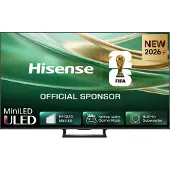 Hisense 50 '' E8S | ULED MiniLED Smart TV 4K 144 Hz, 127 cm (50"), 3840 x 2160 Pixel, ULED, Smart-TV, WLAN, Schwarz