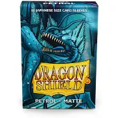 Dragon Shield Small Sleeves - Matte Petrol (60 Sleeves)