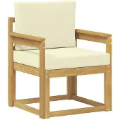 vidaXL 2 Stück Outdoor-Sofagarnitur Polyester Weiß und Creme