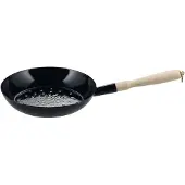 Riess Maronipfanne Pfanne 26cm Emaille Schwarz