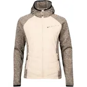 Halti Streams Hybrid Layer Damen Outdoor Jacke mit Kapuze beige 42