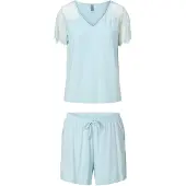 Lingadore Night Shortama 8411 | Grösse: M | Farbe: Blue