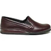 Rohde Viborg 6402 Herren Schuhe Hausschuhe Leder, Größe:46 EU, Farbe:Rot