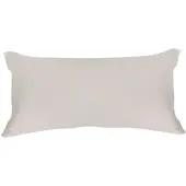 Formesse Bella Donna Jersey Kissenbezug ca. 40x80 cm | perlgrau - grau