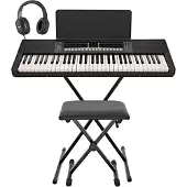 Gear4Music K1 Keyboard mit 61 Tasten von Komplettpaket