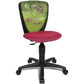 Topstar Kinderstuhl High S`Cool Schwarz-Rosa / Flowers von Top Star