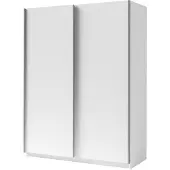 Masseno Schiebetürenschrank ELRON 180,6/198,5/62cm 2-türig Weiß