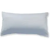 Doris Meyer Uni Interlock Jersey Bettwäsche Kissenbezug einzeln 40x80 cm | bleu - blau