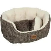 Nobby Hundebett oval Alba braun, Maße: 86 x 70 x 24 cm