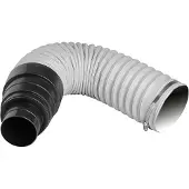 Butler Flexschlauch DN 100, 0,75 m mit Adapter DN100 / DN 70