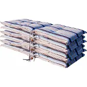 Grasekamp 6 Stück Auflagen Kissen Marine zu Gartensessel Klappstuhl