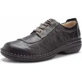 Finn Comfort Lexington 2056 Damen Halbschuh Leder Freizeit, Farbe:schwarz, Größe:42