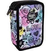 CoolPack Etui JUMPER 3 Zipper 44 teilig, MOOD