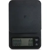 Tchibo Kaffeewaage inkl. Timer, Abschaltautomatik, LC-Display, Schwarz