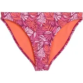 Marc O'Polo Bikini-Hose "Abstract Leaf AOP", Damen, Gr. XS (34), N-Gr, pink (raspberry coulis leaf print), Obermaterial: 84% Polyamid, 16% Elasthan, Badehosen Bikini-Hose