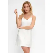 Lingadore Daily Slipdress 1400 | Grösse: M | Farbe: Elfenbein