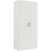 Masseno Drehtürenschrank RYGEN 90,9/197,5/53,3cm 2-türig Weiß