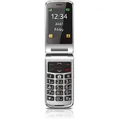 Beafon SL645plus, Klapphandy, Single SIM, 7,11 cm (2.8"), 3 MP, 1550 mAh, Schwarz, Silber