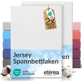 Eterea Cosmesi Naturale Jersey Fixleintuch 2er Set