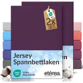 Eterea Cosmesi Naturale Jersey Fixleintuch 2er Set