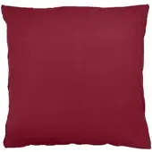 Traumschloss Exclusiv Edel-Jersey Kissenbezug in bordeaux | Gr.: 80x80 cm