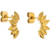 Purelei Ohrringe Leaf Gold | Gr.: onesize