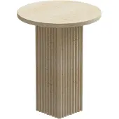NORR11 - Soho Beistelltisch Ø 40 x H 50 cm; Travertin natur