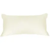 Formesse Bella Donna Jersey Kissenbezug ca. 40x80 cm | wollweiss - weiß
