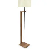 Opviq , Hochwertige Stehlampe aus Holz, Creme, 150 cm hoch | 100% PVC, MDF-Korpus, Sockel Ø 29 x 25 cm, E27 Fassung max. 40 W | Skandinavisches Design für modernes Wohnen.